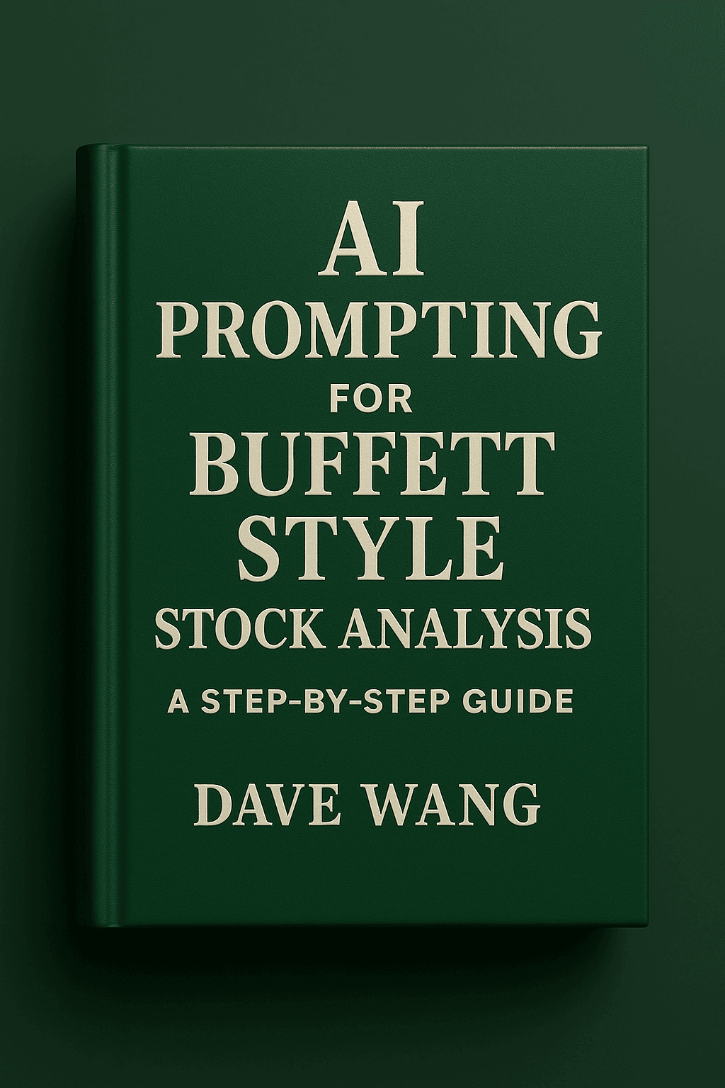 AI Prompting for Buffett Style Stock Analysis